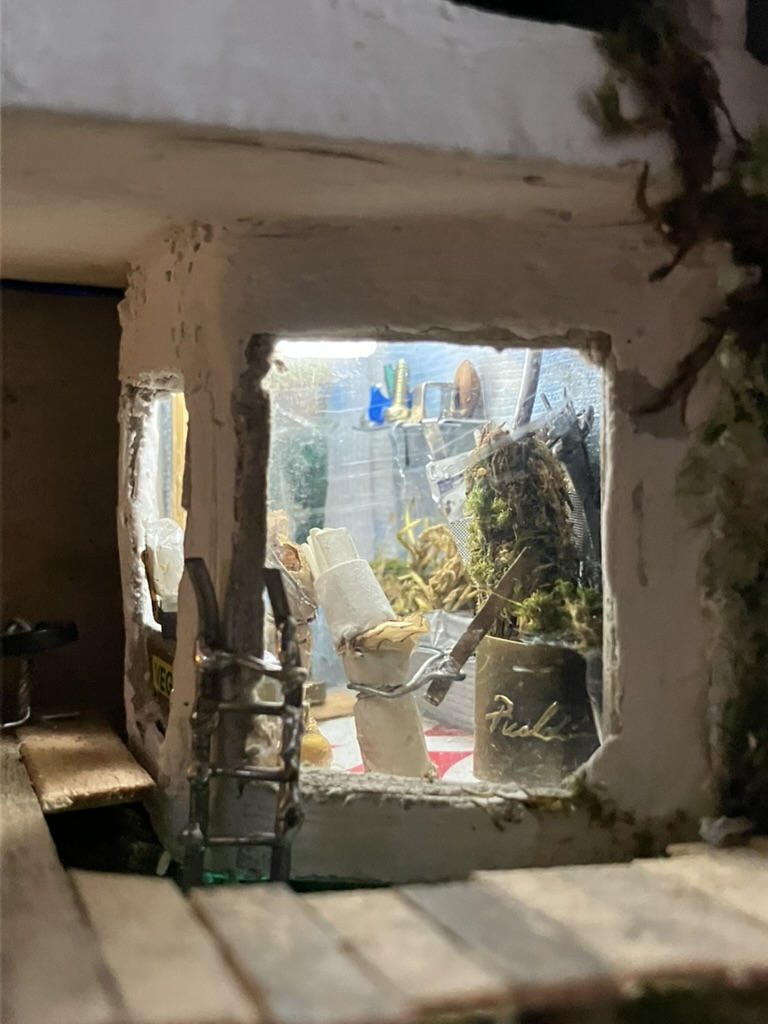 Algae döner inside Kotti