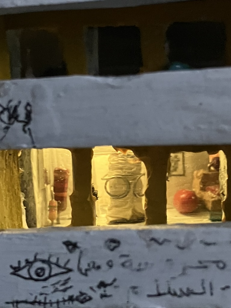 Cigarette inside an apartment
