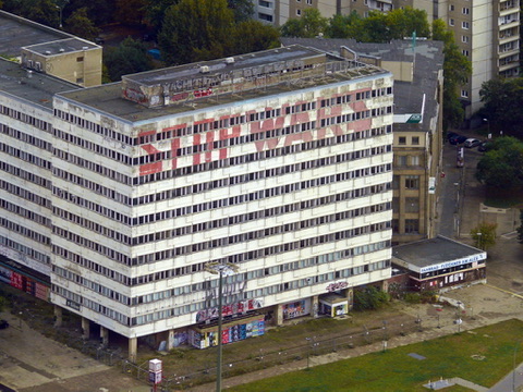 Aerial reference photograph of Haus der Statistik