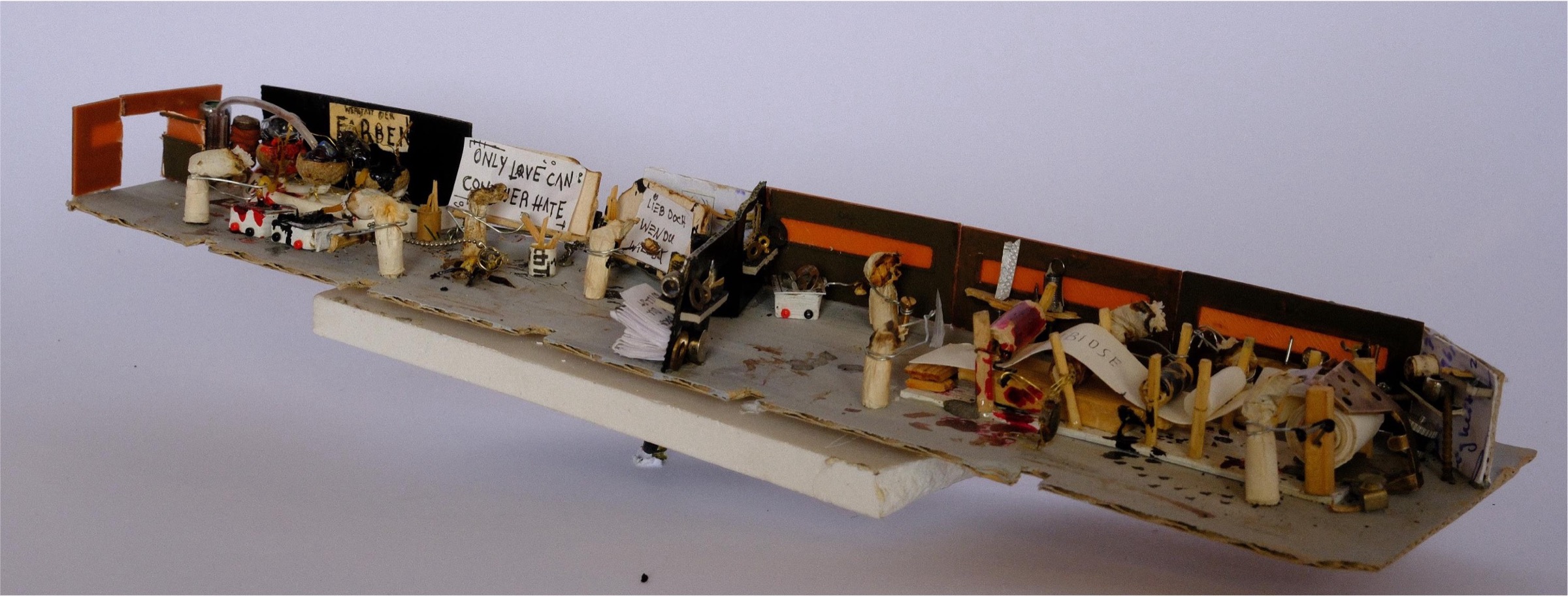 Right side of the miniature print workshop